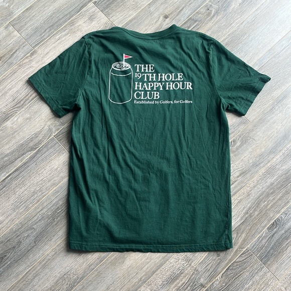 Old Navy Mens Dark Green Golf Graphic Tee - Picture 7 of 8